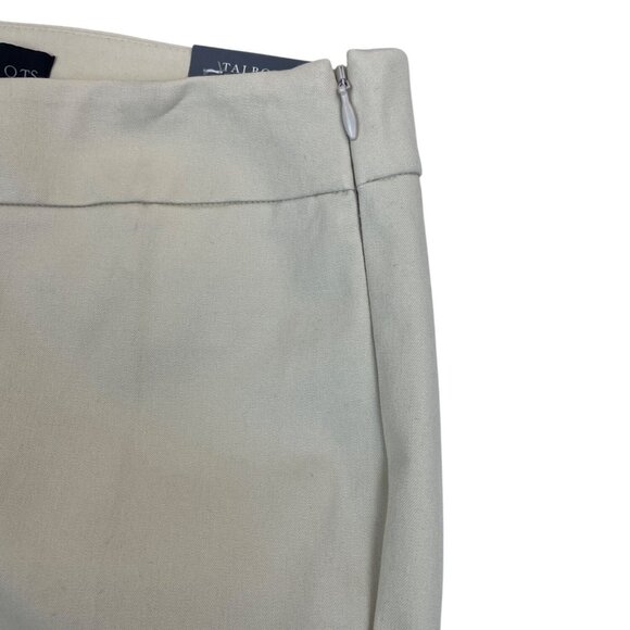 Talbots Womens Beige Cotton Blend Chatham Ankle Pants Size 0 Petite - New - Picture 5 of 12
